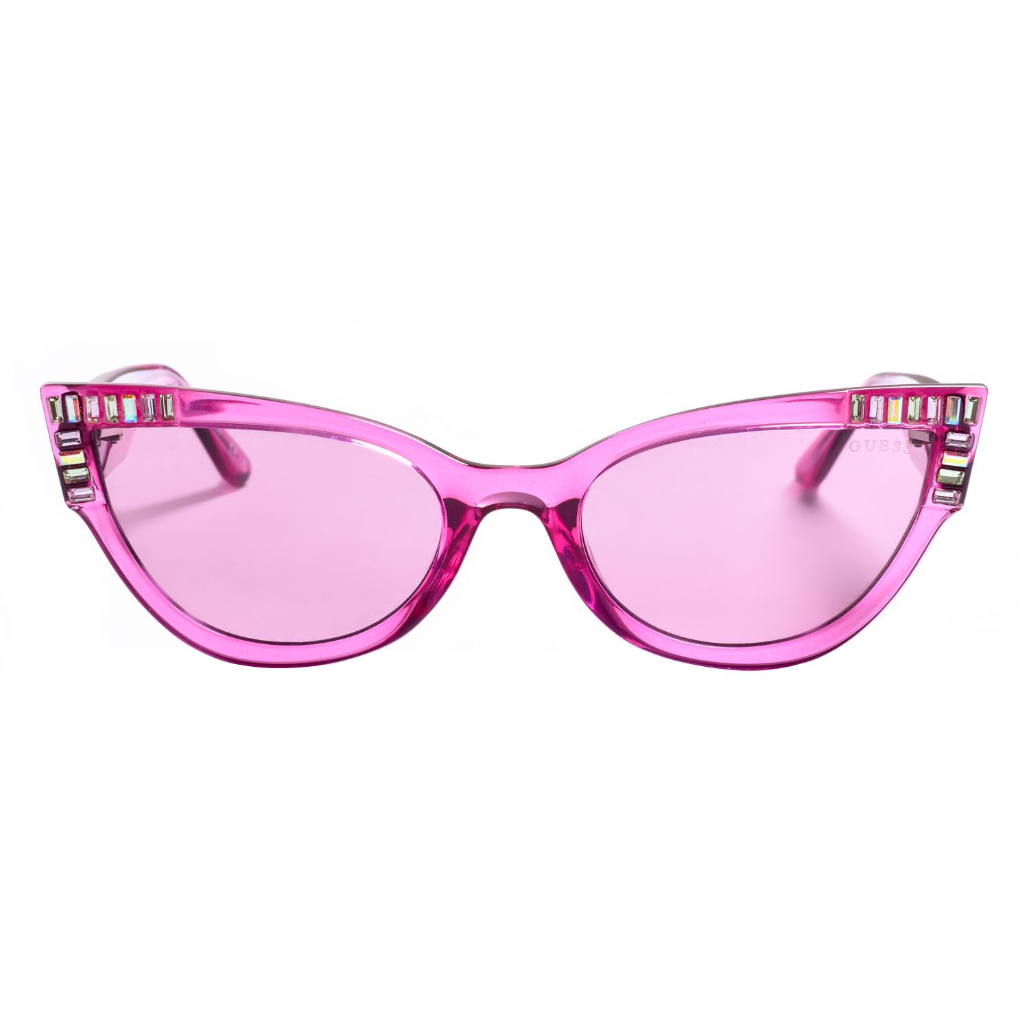 

Women s acetate cat-eye sunglasses GU7901 Guess TU фиолетовый