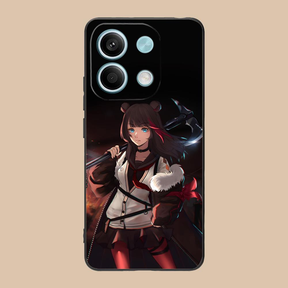 Arknights Zima Matte TPU Mobile Phone Case for POCO F8 F7 F6 F5 F4 F3 F2 Pro GT C75 C71 C65 C61 C40 Pro Ultra Colorful Cover