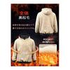 [KEFITEVD] Men's Parka, Winter Clothes, Brushed Lining, Cold Weather Clothing, Running, Pullover, Heavy Weight, Work Wear, Warm, Room Thick,