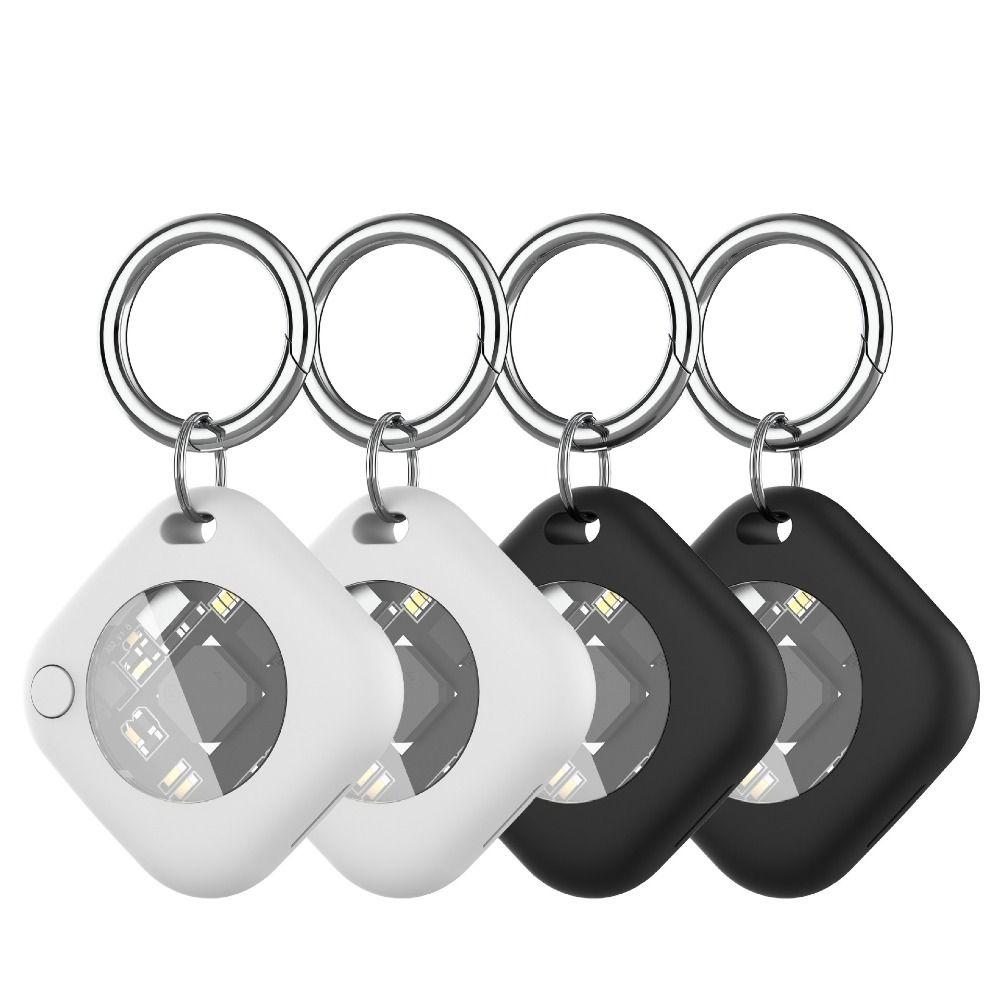 

Multifunctional Pet Locator ABS Anti-Lost Device 2025 Stalking Protection for IOS FindMy білий