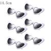 1Pc Bachelorette Party Heart Shaped Sunglasses Wedding Party for Women Men Bridemaid Glasses Team Groom and Groomsman Gift