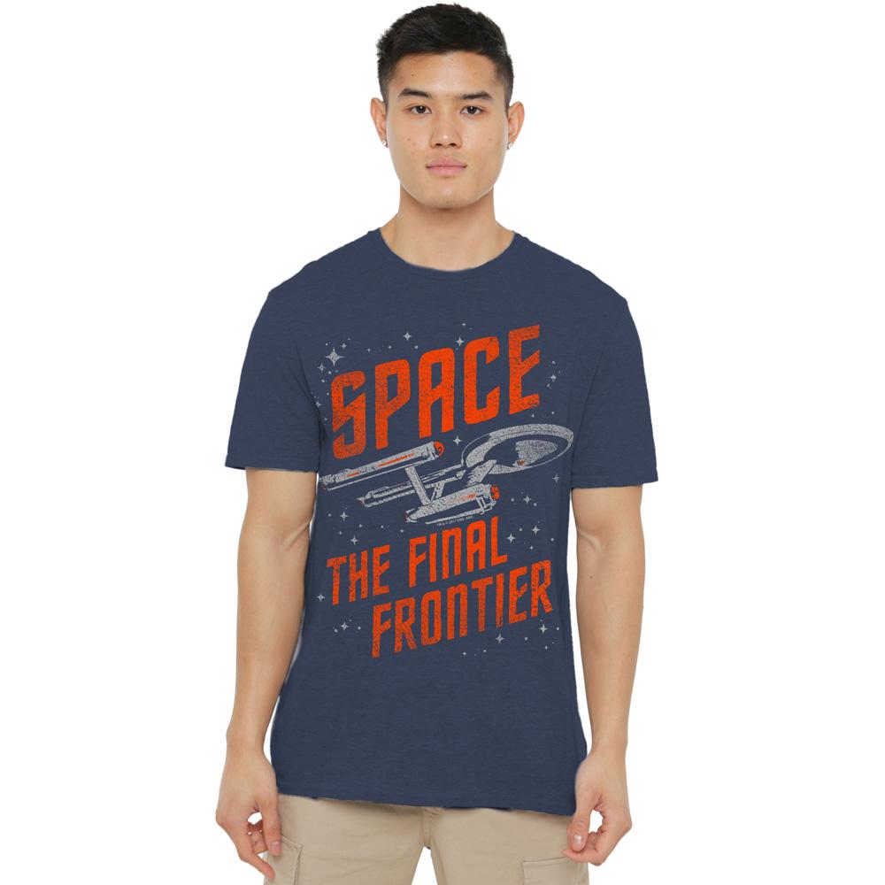 Star Trek Unisex Adult Space Travel T-Shirt