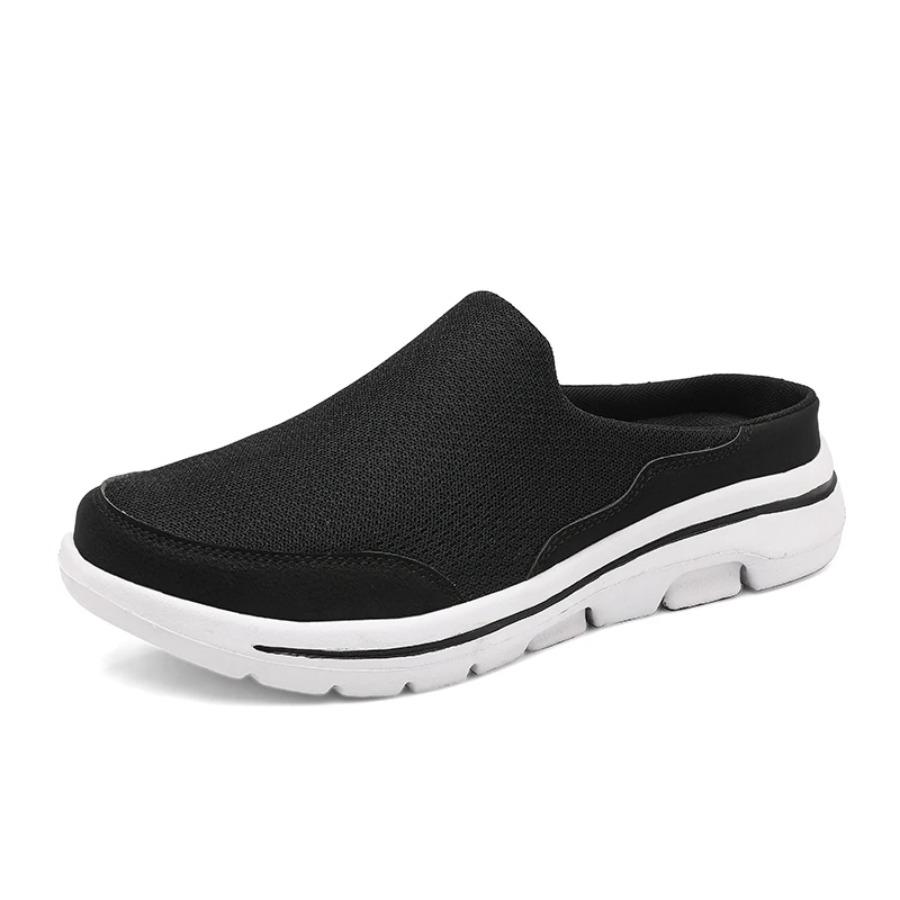 2025 Men Slippers Summer Breathable Home Indoor Slippers Men Thick Bottom Slides Fashion Couple Walking Shoes Chanclas Hombre