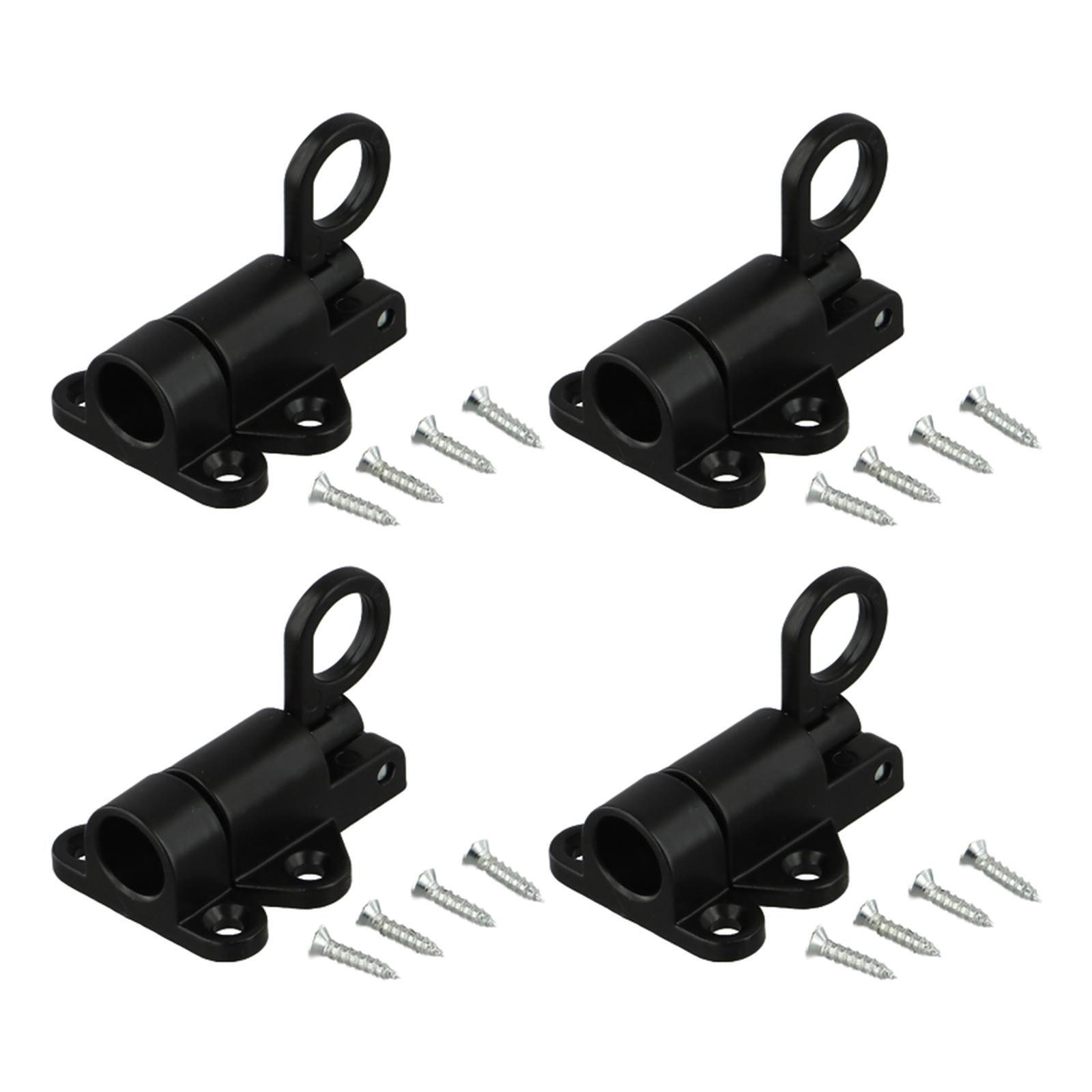 

Home Security Aluminum Alloy Latch Casement Latch Convenient Operation Hassle-free Installation Secure Closure чёрный