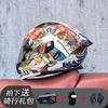 Modular Flip-Up Motorcycle Helmet With Dual Visors Bluetooth Intercom ABS Shell All-Season Unisex Adult Size M-XXL