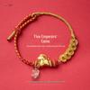 Chinese Zodiac Year of the Horse Handmade Red Rope Bracelet for Good Luck - Unisex Gift