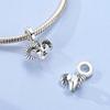 Animal Charms 925 Silver Antelope Tiger Lion Beads Fishbone Dinosaur Pendant Fit Bracelet Woman Fashion Jewelry Exquisite Gifts