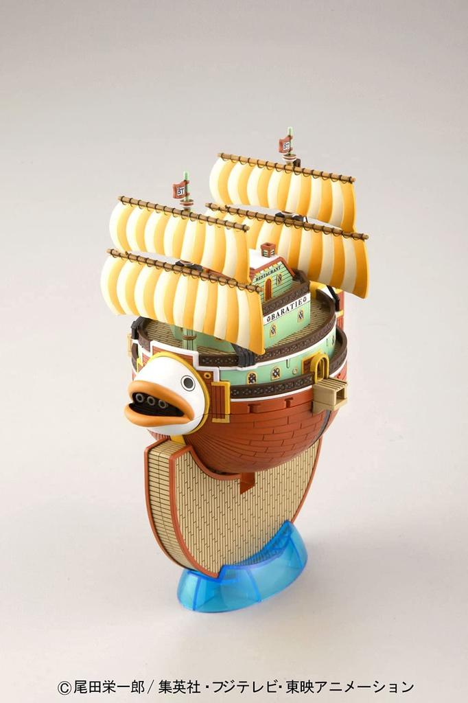 BANDAI SPIRITS One Piece Grand Ship Collection Baratier Plastikmodell Farbcodiert