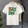 Men's Collared Polo Shirt Summer Trendy Handsome Short Sleeve Business Versatile Paul T-Shirt