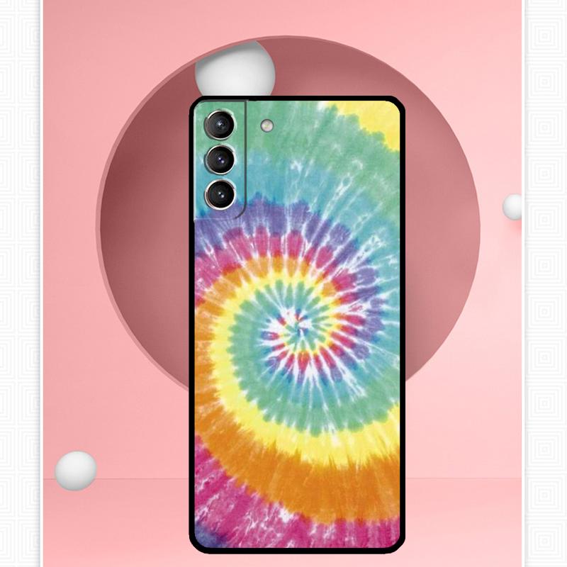 Trippy Tie Dye Hippie Art Case For Samsung Galaxy S24 Ultra S20 S21 S22 S23 S25 Ultra S9 S10 Plus S25 FE Cover Funda