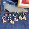 Adorable Horse Keychain With Bell Perfect For Keys Backpacks And Phone Accessories Cute Cartoon Design Bag Ornament