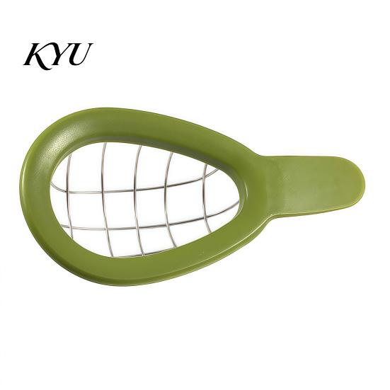 Safe Vegetable Chopper for Elderly Multifunctional Avocado Slicer, Quick Pitter Cutter Tool Kiwi, 3 Kitchen Gadget in 1 Fruit Slicer Divider,