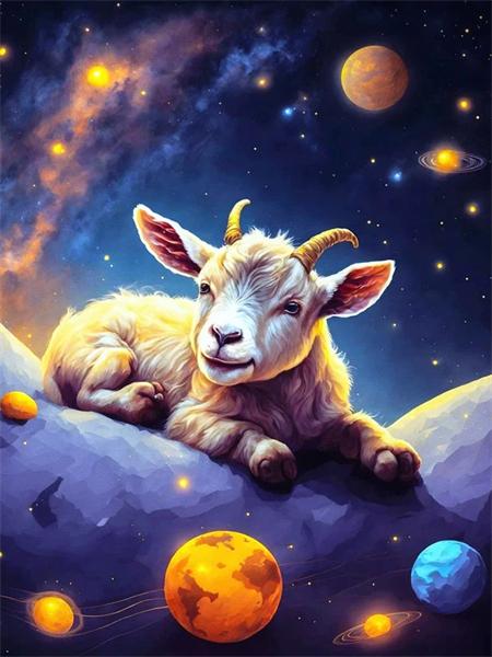 5D Diy Diamond Painting Dog Planet Full Square/Round Embroidery Mosaic Animals Starry Sky Home Decor