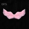 Kids Angel Wings Girls Princess Costume Adjustable Feather Fairy Wings Cosplay Stage Performance Prop for Halloween Parties