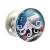 Vintage Round Cabinet Knobs Resin Crystal Drawer Cabinet Knobs Transparent Animal Epoxy Pull Handles for Wardrobe Dresser