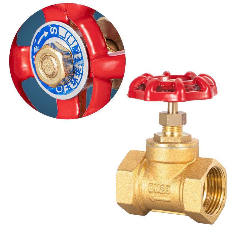 All-copper High-temperature Stop Valve for DN15 To 2-inch Pipes, Compatible with Steam, Air Conditioning, and Water Systems.