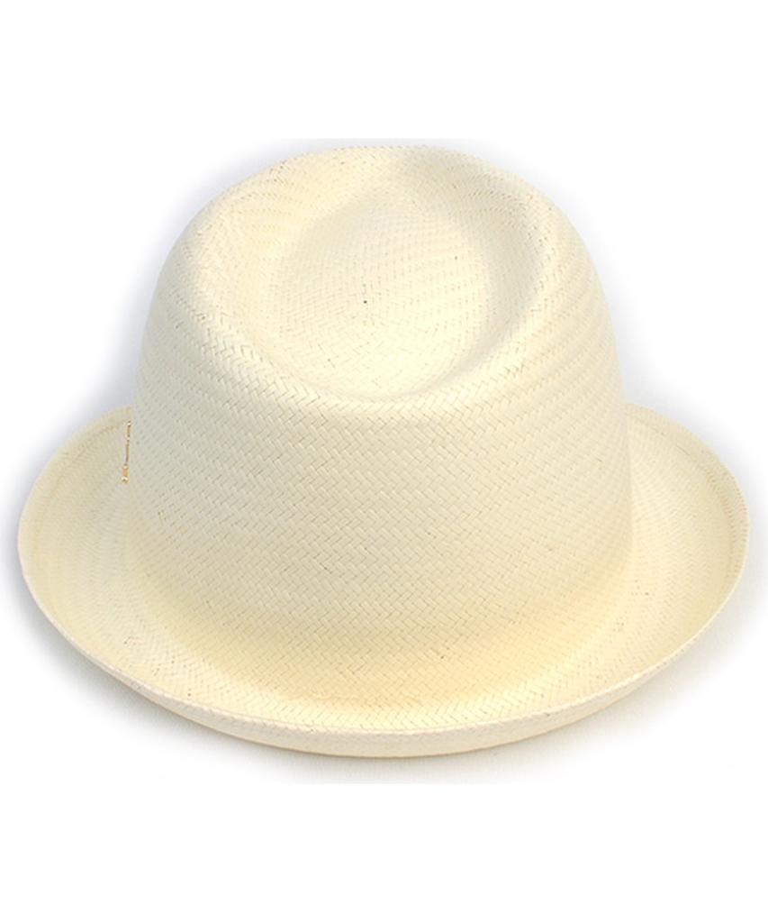 Yunibeosyeolkemiseuteuli Bu Gentle Simple Ivory Fedora Summer Hat