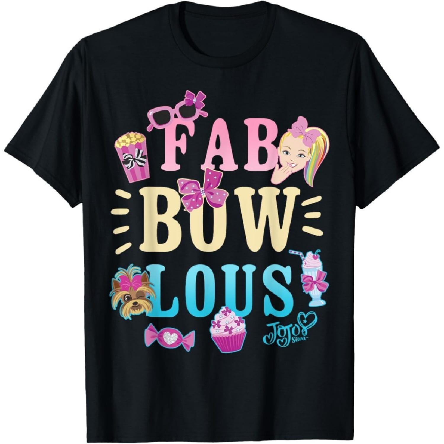 Nickelodeon JoJo Siwa Fab Bow Lous T-Shirt S