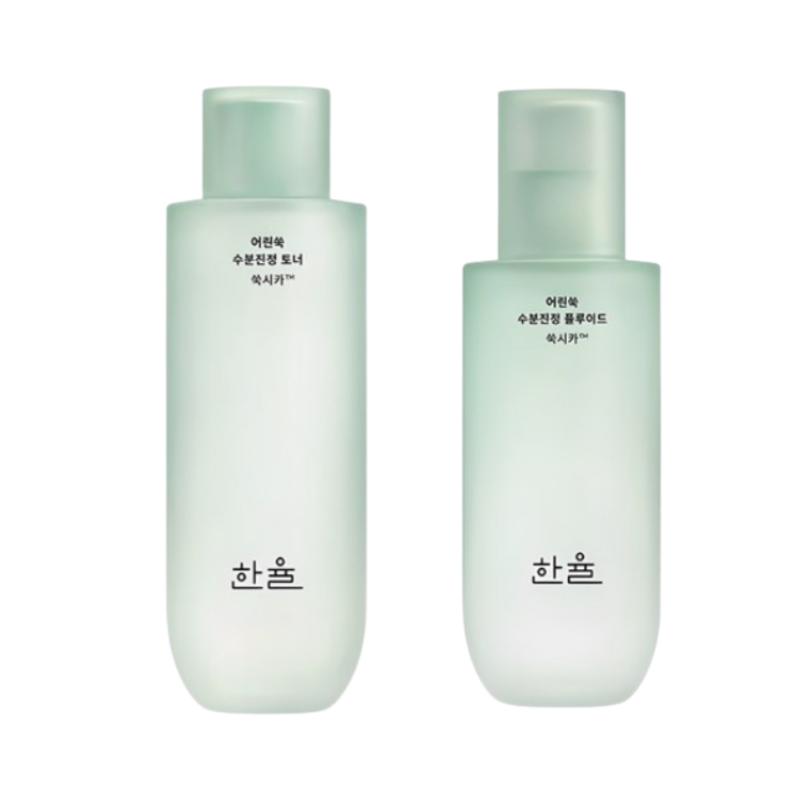 Hanyul Artemisia Moisture Calming 2-Step Set Toner 150ml + Fluid 125ml
