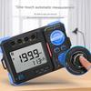 FNIRSI Megaohmmeter Insulation Resistance Tester 100/500/2500V High-precision Digital Shake Meter MRT1050