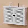 Scaffale da Parete Creativo Senza Foratura Scatola Porta Router Wifi Wireless Grande Staffa da Parete per Prese Organizer per Cavi