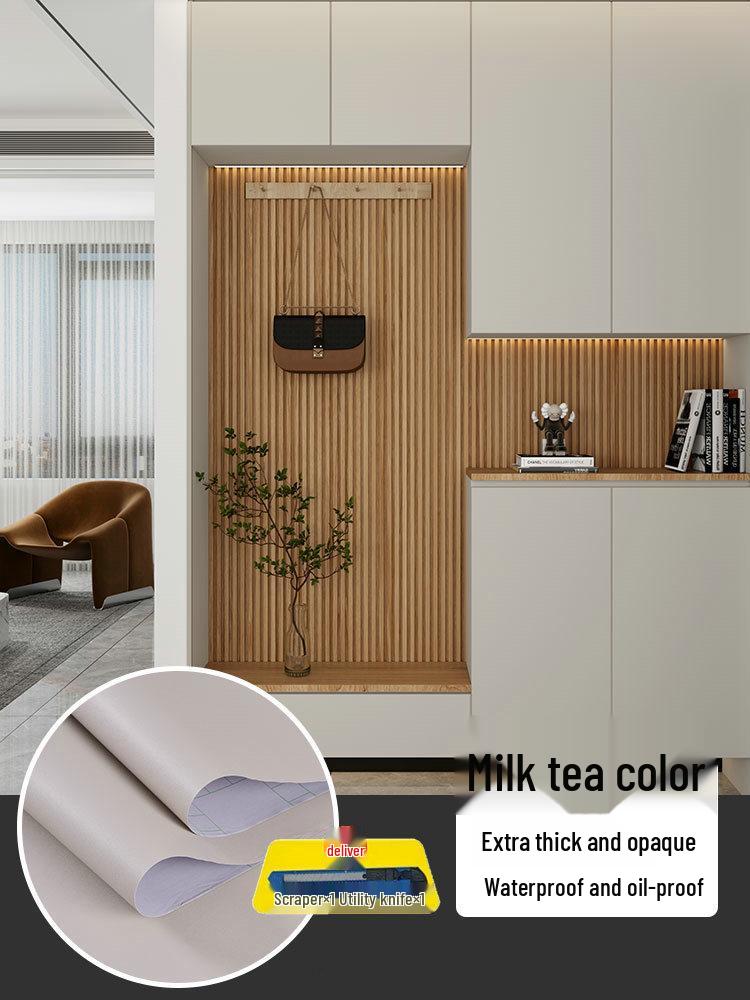 Wasserdichte selbstklebende PVC-Tapete für Schrank- und Raumrenovierung