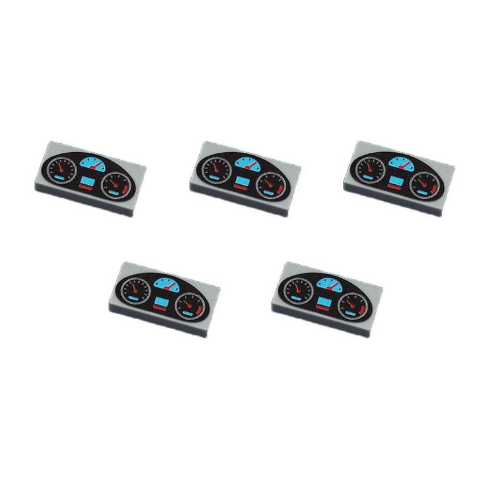 City Building Blocks Accessories Dashboard Audio Computer Control Center Radar Keyboard Mobile Phone Model Mini Brick Toy R054