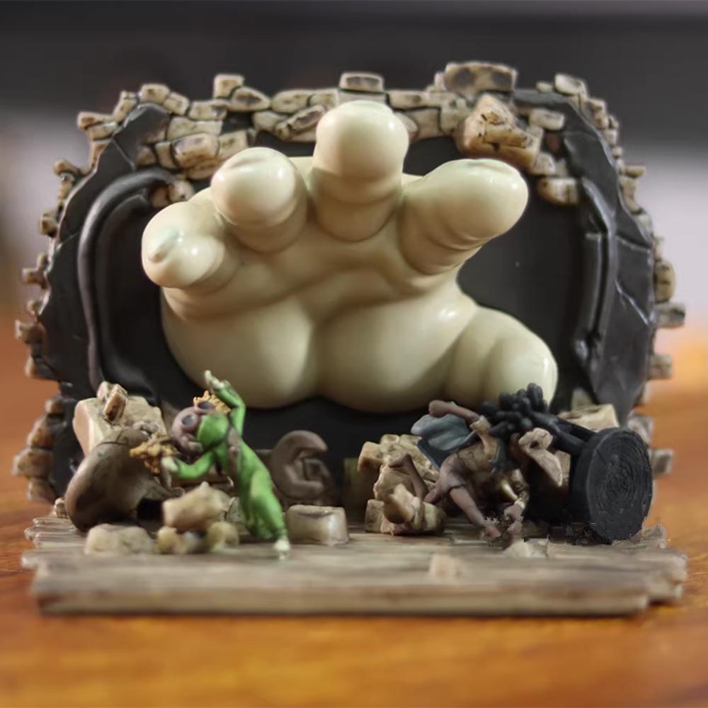 

Little Nightmares III: Monster Baby Low Alone Game Scene Figure Desktop Collect Decorate Game Peripheral Birthday Gifts without box