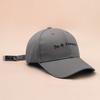Soft Top Letter Embroidered Baseball Cap Women's Fashion Versatile Casual Face Small Sunscreen Duck Tongue Sun Hat