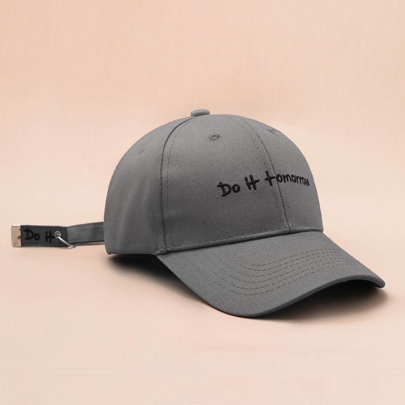 Soft Top Letter Embroidered Baseball Cap Women's Fashion Versatile Casual Face Small Sunscreen Duck Tongue Sun Hat