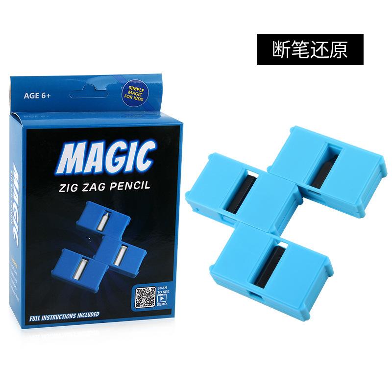 

Children s Magic Props Broken Pen Restore Close-up Stage Performance Parent-child Interaction Magic синий