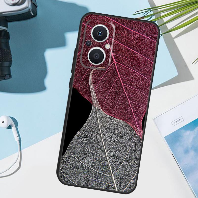 Colorful Leaves Cover For OPPO Reno 14F 13F 12F 11 F 10 12 13 14 Pro 7 8 Lite OPPO Find X9 X8 X6 X5 Pro Case