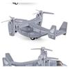 Diecast Alloy Simulated Osprey Transporter Fighter Aircraft Aviation Model Military Transport Aircraft Kid Toy Collect Ornament