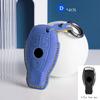 For Mercedes Benz A B C E Class GLS GLA GLK GLC CLS CLA AMG W204 W205 W212 W463 Suede Car Key Case Shell Keychain