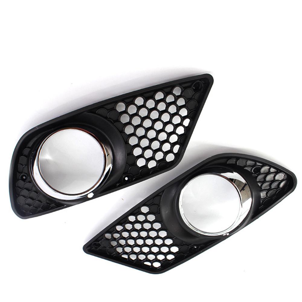 2Pcs Fog Light Grille Covers For Mercedes-Benz C300 C350 2008-2011 A2048850253