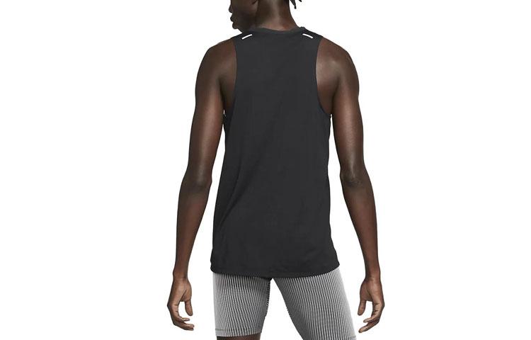 Nike Tank Tops Men's Black Crew Neck Moderate Straight Fit CZ9179-010