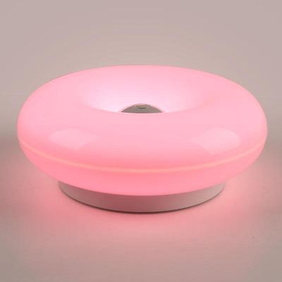 Orange Donut Style LED Touch Bedside Lamp for Bedroom Decoration