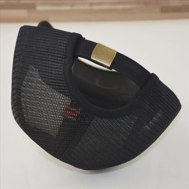 New Breathable Mesh Baseball Cap for Large Heads - Stylish Summer Duckbill Hat for Men