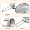 Stainless Steel Flour Sieve Fine Mesh Filter Metal Mesh Filter with Handle Coffee Powder Matcha Powder Kitchen Baking Tool