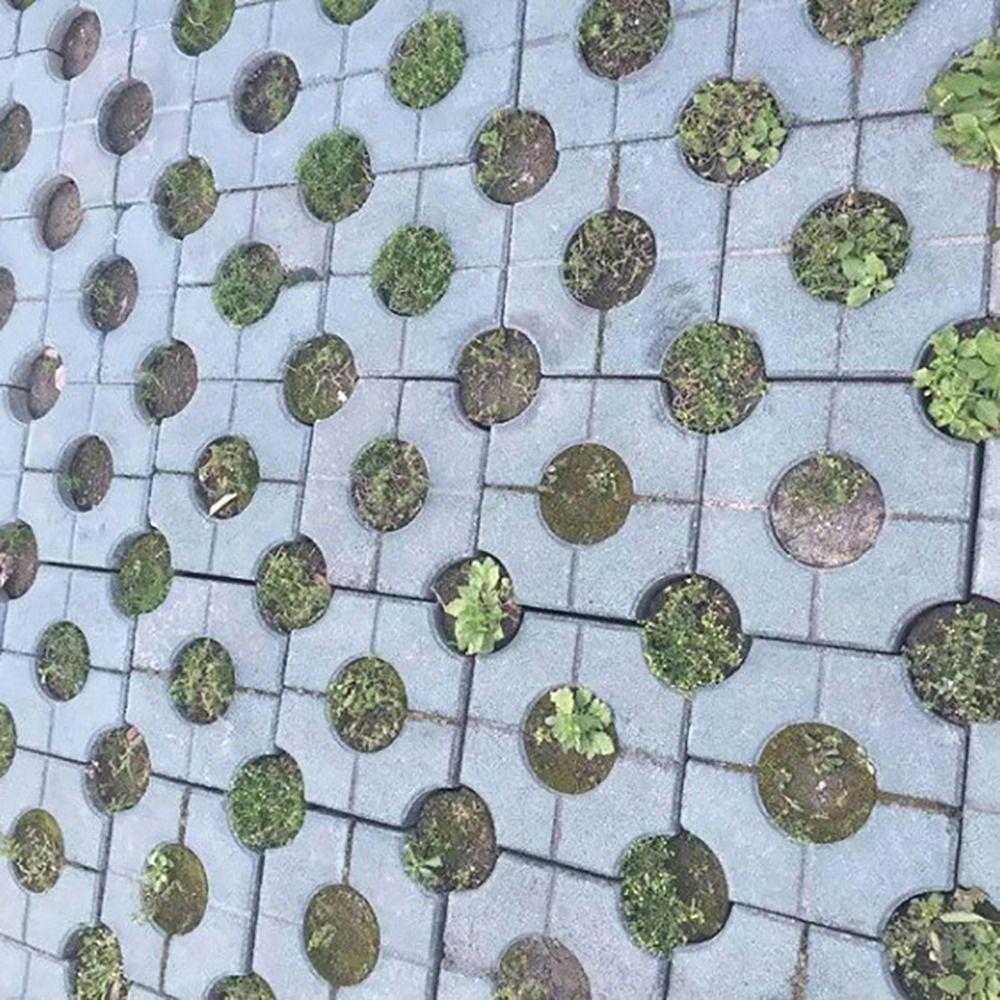 1Pcs 25x6cm Paving Brick Mould Plastic Reusable Stepping Stone Paver DIY Hollow Grass Concrete Path Maker Mold