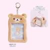 Rilakkuma Card Holder Photo Protective Case Cartoon Anime Derivative Peripherals Keychain Bags Cute Pendant Accessories Gifts