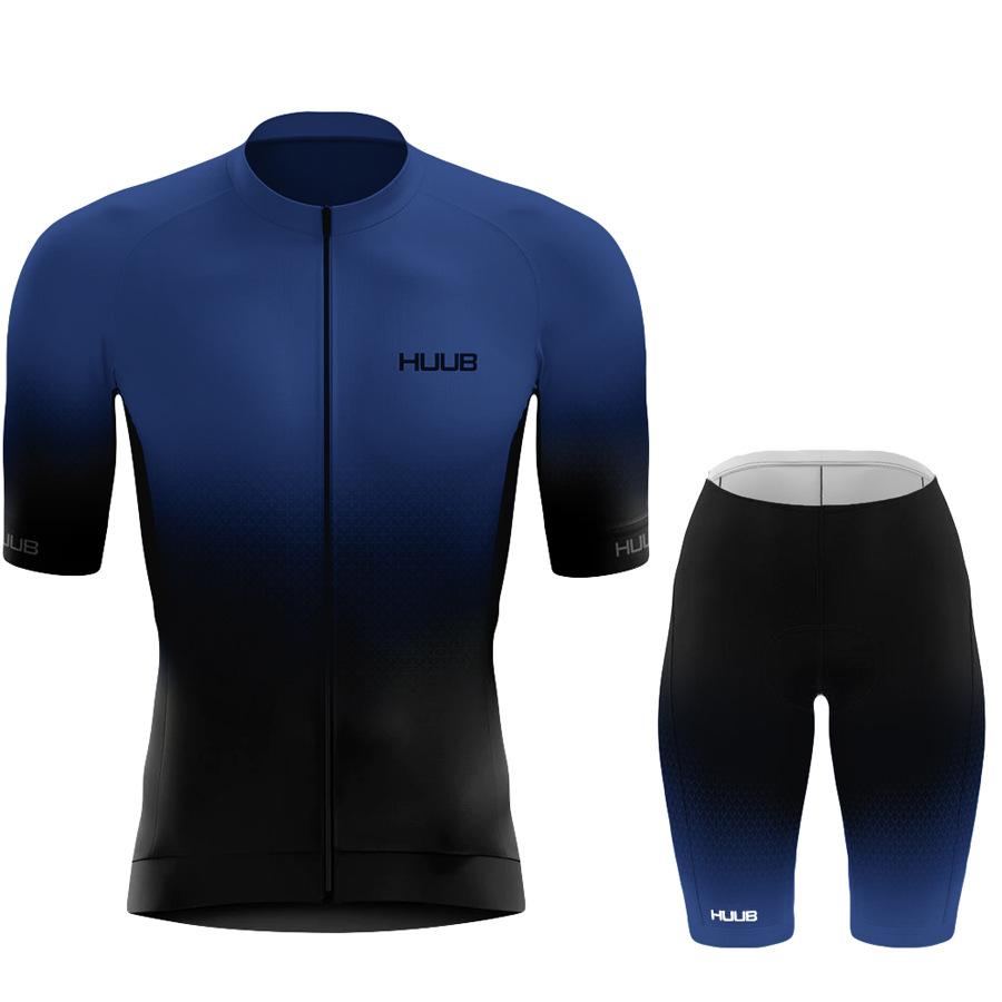 Men s Cycling Set Summer Short Sleeve Quick Dry Ice Feel Cycling Jersey and Shorts M