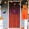 652F Halloween Hanging Ornaments Sign with Rope Hook for Festival Party Door