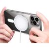 Coque iPhone 13 Pro - Transparent - Cercle Magnétique - 2 Verres Trempés - Protection Ecran - Anti-Jaunissement