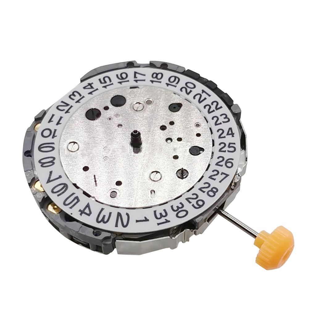 1Pc Quartz Movement For MIYOTA JS26 6 Hands Date At 3 O'clock with Battery Watch Replacement Part Movements Drop Shipping