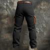 Men's Casual Retro Multi-pocket Cargo Pants And Men's Color-block Trousers