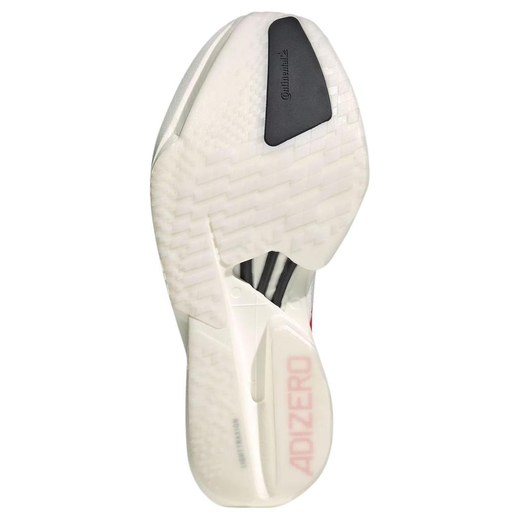 Adidas Adizero Adios Pro 4 Comfortable Versatile Durable Rebound Low-Top Running Shoes Women sneaker White Red JR6350