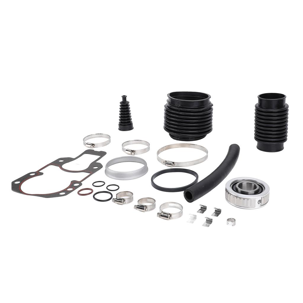 Transom Bellows Repair Kit Exhaust Shift Cable Bellow Gimbal Bearing 3/4in Water Intake Hose 30 8030