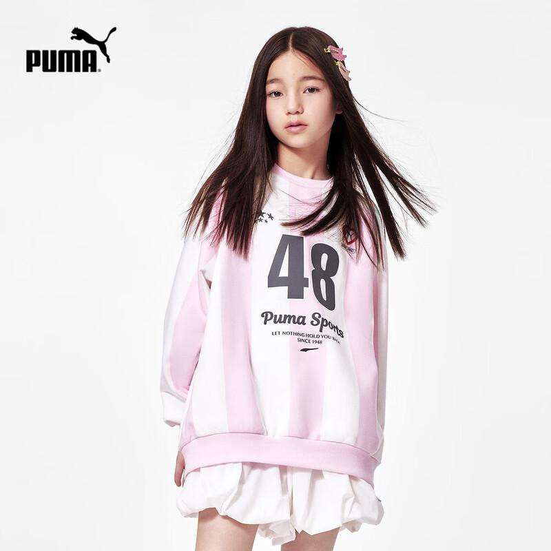 Puma Girls' Fashion Long-Sleeve Sweatshirt