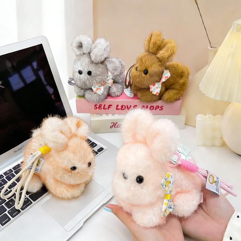 Cartoon Bunny Keychain With Scented Bow For Kids And Gift Givers